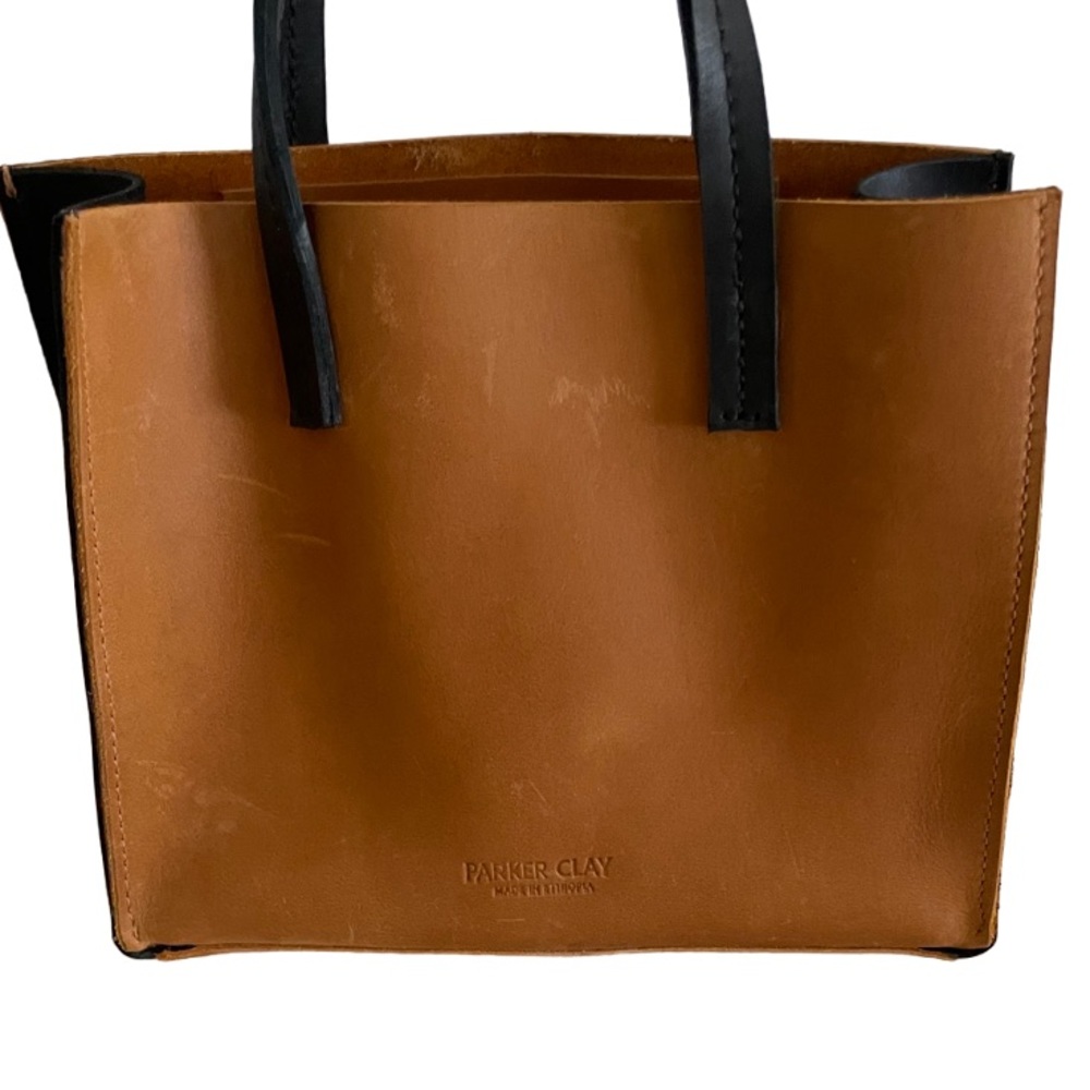 Parker Clay Women's Rust Brown Avila Crafted Sustainable Leather Tote Bag